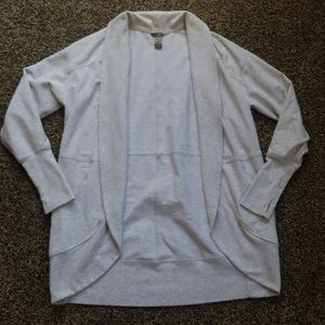Eddie Bauer grey cardigan